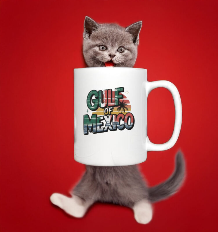 Gulf of Mexico Since 1672 Rainbow Mug