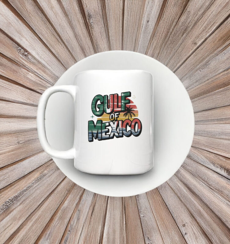 Gulf of Mexico Since 1672 Rainbow Mug