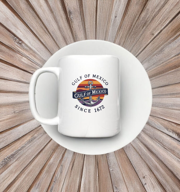 Gulf of Mexico since 1672 retro vintage Classic Mug