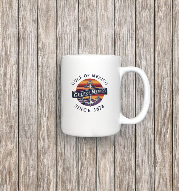 Gulf of Mexico since 1672 retro vintage Classic Mug