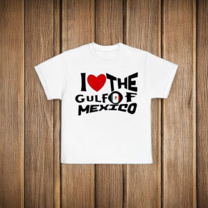 I Love The Gulf Of Mexico Flag Of Mexico T-Shirt