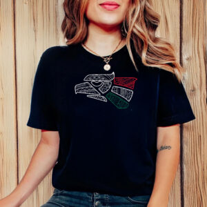 Mexico Flag - Mexican Eagle Aztec Style Active T-Shirt