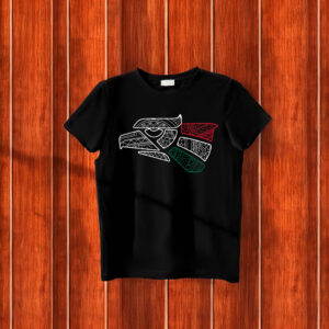Mexico Flag - Mexican Eagle Aztec Style Active T-Shirt