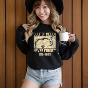Offcial Gulf Of Mexico 1519 2025 T-Shirt