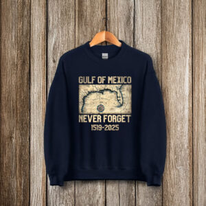 Offcial Gulf Of Mexico 1519 2025 T-Shirt