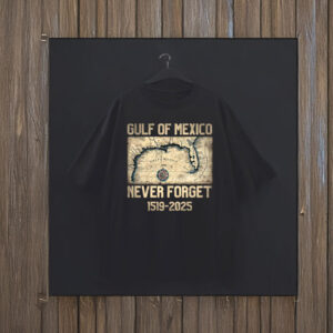 Offcial Gulf Of Mexico 1519 2025 T-Shirt