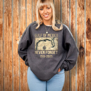 Offcial Gulf Of Mexico 1519 2025 T-Shirt