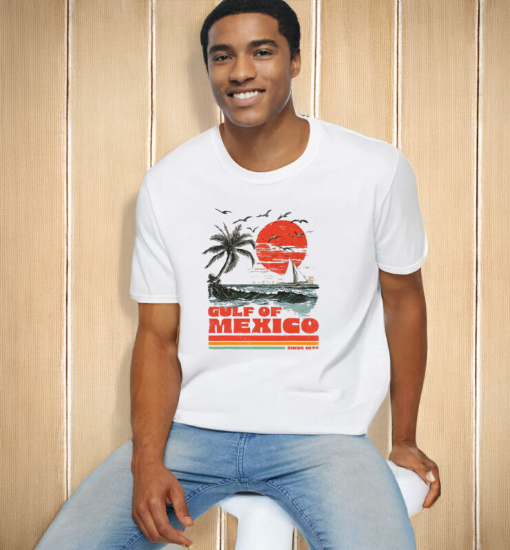 Offcial Gulf Of Mexico Beach Vintage T-Shirt