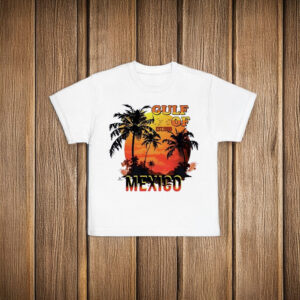 Offcial Gulf Of Mexico Est 1550 Vintage Sunset T-Shirt