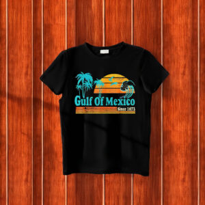 Offcial Gulf Of Mexico Print since 1672 T-Shirt