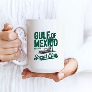 Offcial Gulf of Mexico EST 2025 Social Club Mug