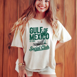 Offcial Gulf of Mexico EST 2025 Social Club T-Shirt