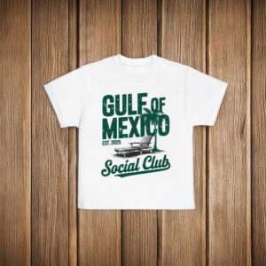 Offcial Gulf of Mexico EST 2025 Social Club T-Shirt