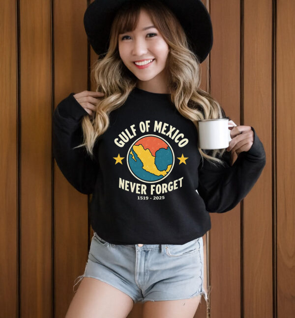 Offcial Gulf of Mexico Never Forget 1519 - 2025 T-Shirt