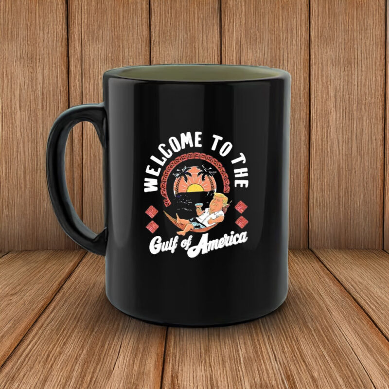 Offcial President Trump welcome to Americas Gulf Mexico Premium Mug