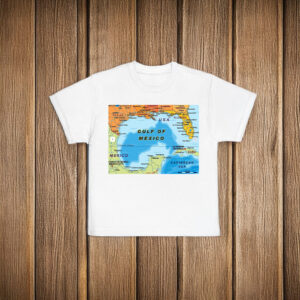 Offical GULF OF MEXICO MAP T-Shirt