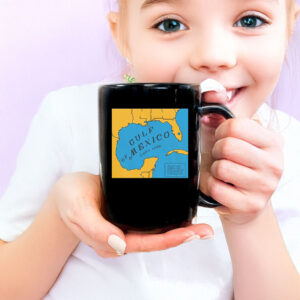 Official Gulf Of Mexico Since 1550 Historic Map Mug