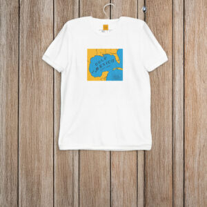 Official Gulf Of Mexico Since 1550 Historic Map T-Shirt