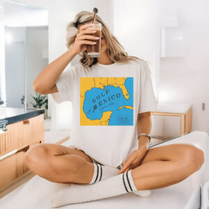Official Gulf Of Mexico Since 1550 Historic Map T-Shirt