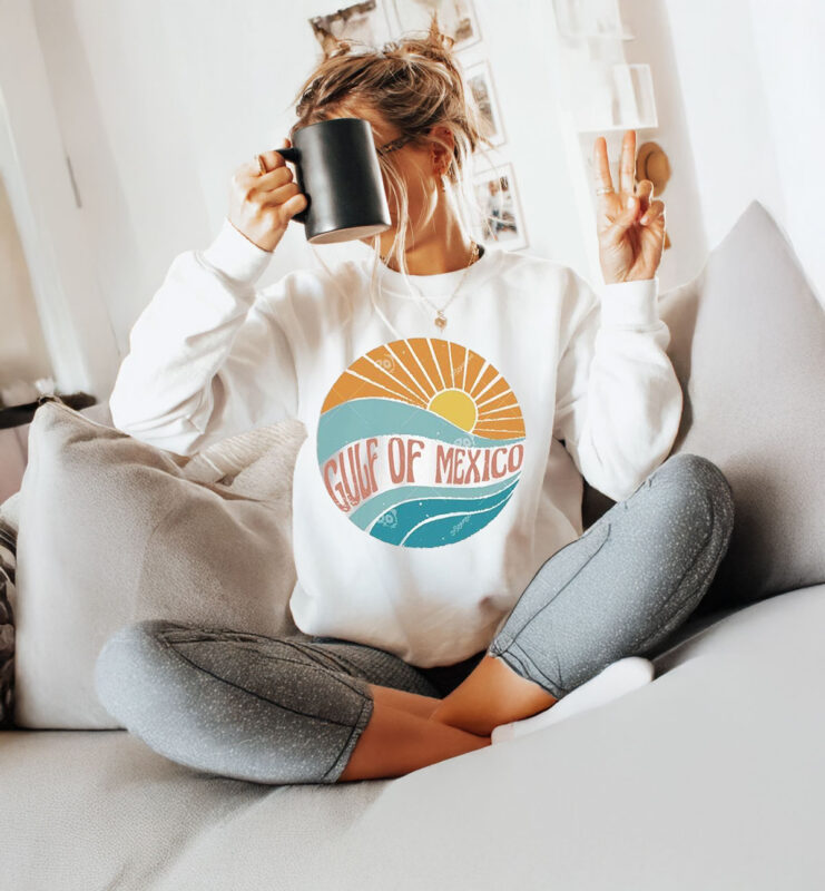 Official Gulf Of Mexico Summer Sun Beach T-Shirt