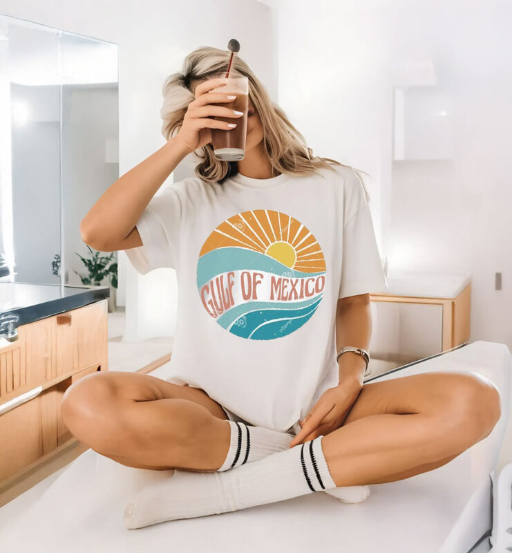 Official Gulf Of Mexico Summer Sun Beach T-Shirt
