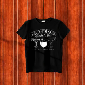 Retro Gulf Of Mexico Social Club Progressive Liberal T-Shirt