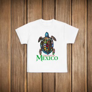 Sea Turtle Gulf of Mexico Never Forget Anti-Trump Gulf of America T-Shirt