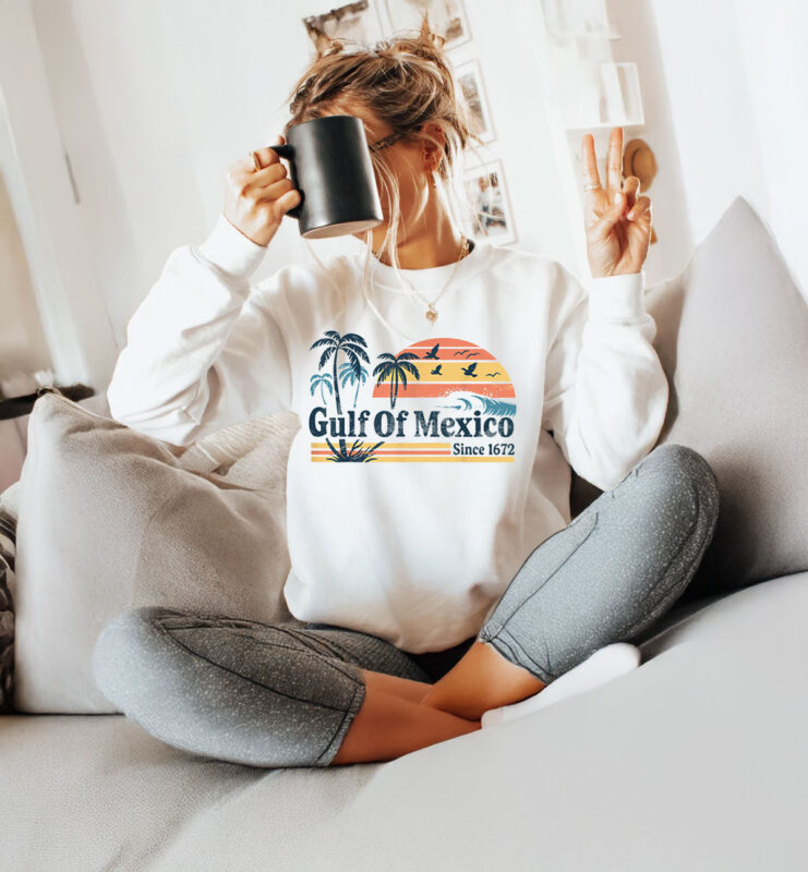 Sunset Gulf of Mexico Since 1672 T-Shirt