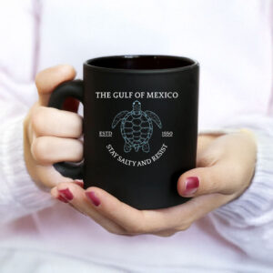 The Gulf Of Mexico ESTD 1550 Stay Saily And Resist Mug
