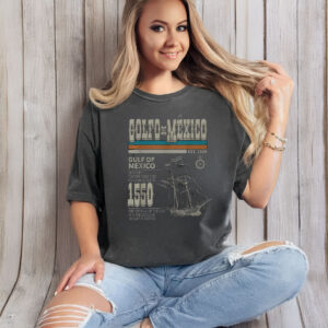 Top Golfo De México Est 1550 Origin Gulf Of Mexico T-Shirt