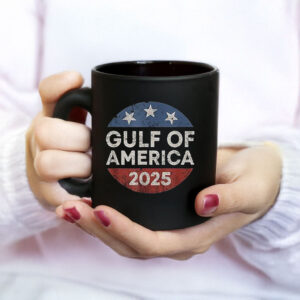 USA Gulf Of Mexico 2025 Retro Vintage Mug