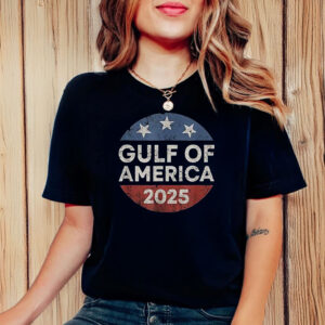 USA Gulf Of Mexico 2025 Retro Vintage T-Shirt