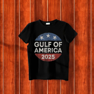 USA Gulf Of Mexico 2025 Retro Vintage T-Shirt