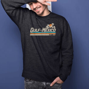 Vintage Gulf of Mexico Since 1550 Retro Vintage Beach T-Shirt