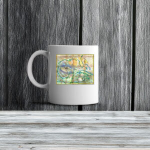 Vintage Map Of The Gulf Of Mexico And The Florida Straits Mug