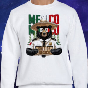 Gulf Of Mexico Bear Flag Mexico T-Shirt
