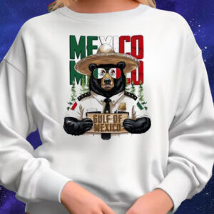 Gulf Of Mexico Bear Flag Mexico T-Shirt