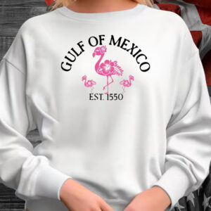 Gulf Of Mexico Est 1550 Subtle Anti Trump T-Shirt