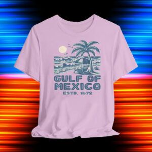 Gulf of Mexico ESTD 1672 Social Club T-Shirt