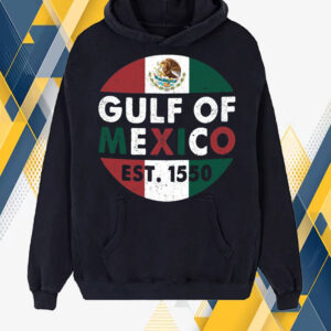 Gulf of Mexico Est 1550 Flag T-Shirt