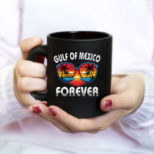 Gulf of Mexico Forever Vintage Sunset Beach Mug