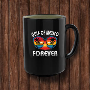 Gulf of Mexico Forever Vintage Sunset Beach Mug