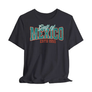 Official Gulf of Mexico, Golfo de México 1550 T-Shirt