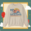 Retro Sunset Gulf Of Mexico Since 1550-2025 T-Shirt