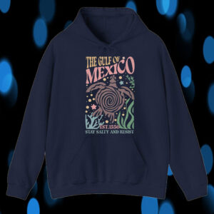 Retro The Gulf of Mexico EST 1550 Stay Salty and Resist t-Shirt