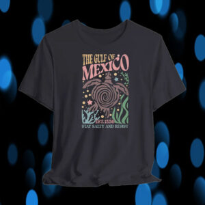Retro The Gulf of Mexico EST 1550 Stay Salty and Resist t-Shirt